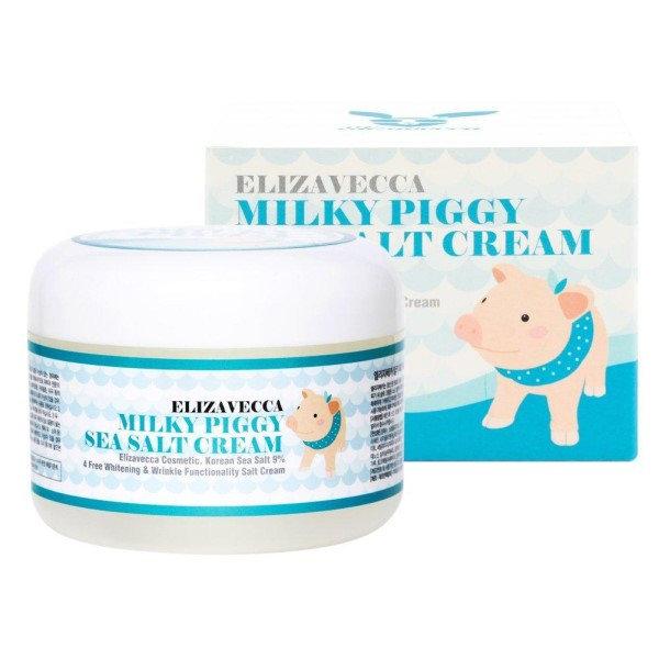 Крем для лица Elizavecca Milky Piggy Sea Salt Cream - фото 1 - id-p98933968