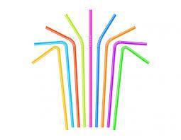 Трубочки гофрированные, цветные Ассорти 5мм/210мм (250шт) - фото 2 - id-p98934857