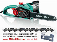 Пила цепная электрическая BOSCH AKE 35 S шина 35 см (14"), 3/8" LP, 1.1 мм (1800 Вт)