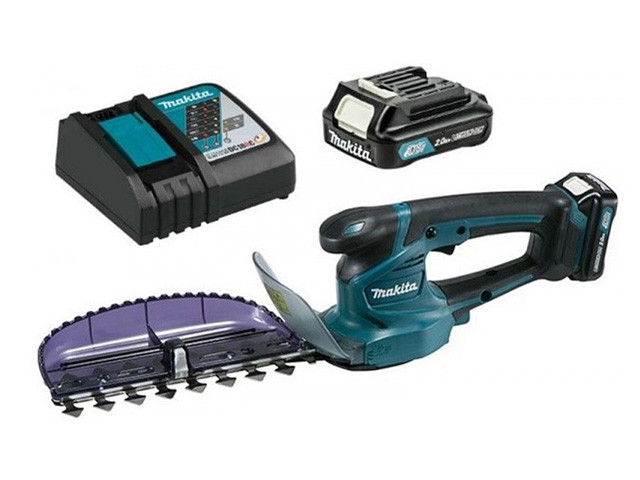 Аккум. кусторез MAKITA UH 201 DWA (12.0 В, 1 акк., 2.0 А/ч, Li-Ion, длина ножа 200 мм, шаг ножа: 26 мм, вес - фото 1 - id-p98935270