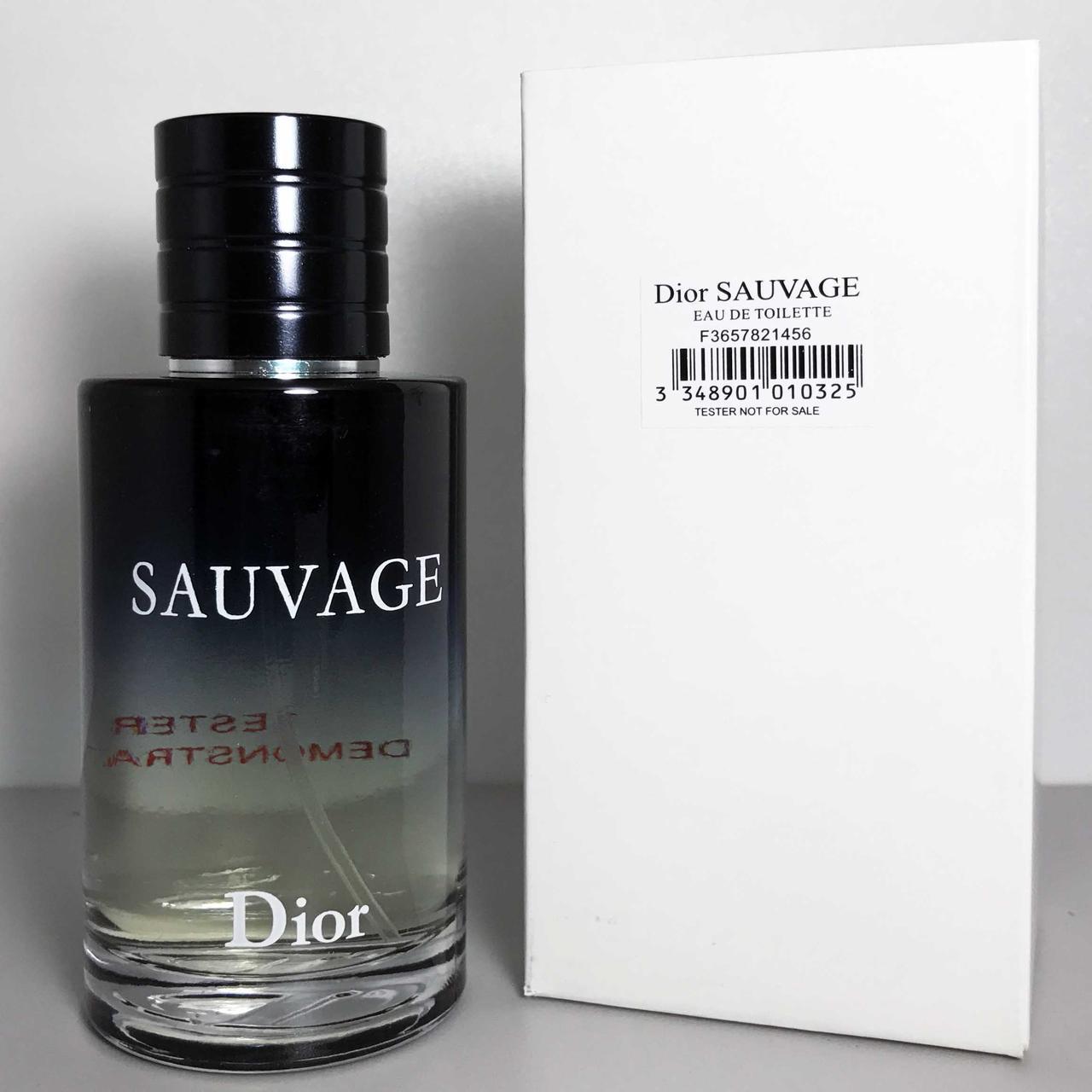 Тестер Dior Sauvage 100 ml