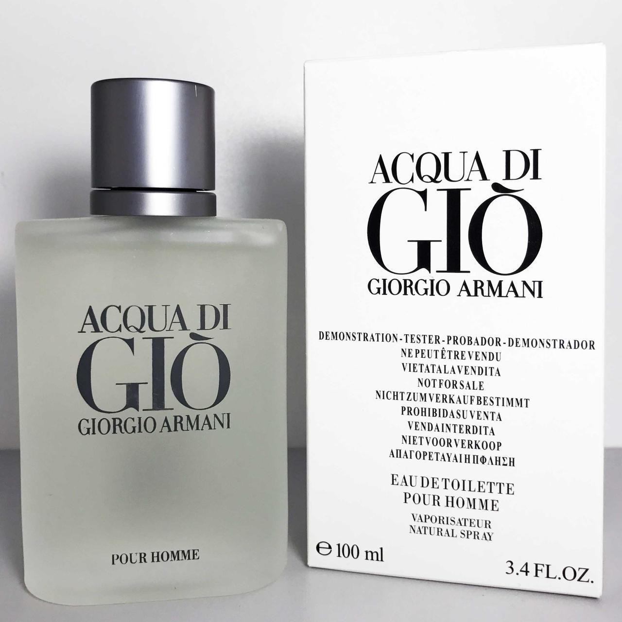 Тестер Armani Acqua di Gio 100 ml