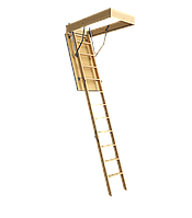 Лестница деревянная складная DÖCKE DACHA 60х120х280