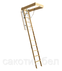 Лестница деревянная складная DÖCKE STANDART 60х120х280