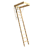 Лестница деревянная складная DÖCKE PREMIUM 70х120х300