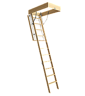 Лестница деревянная складная DÖCKE LUX 70х120х300