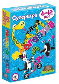 Игра настольная карточная Дрофа-Медиа Многобукв