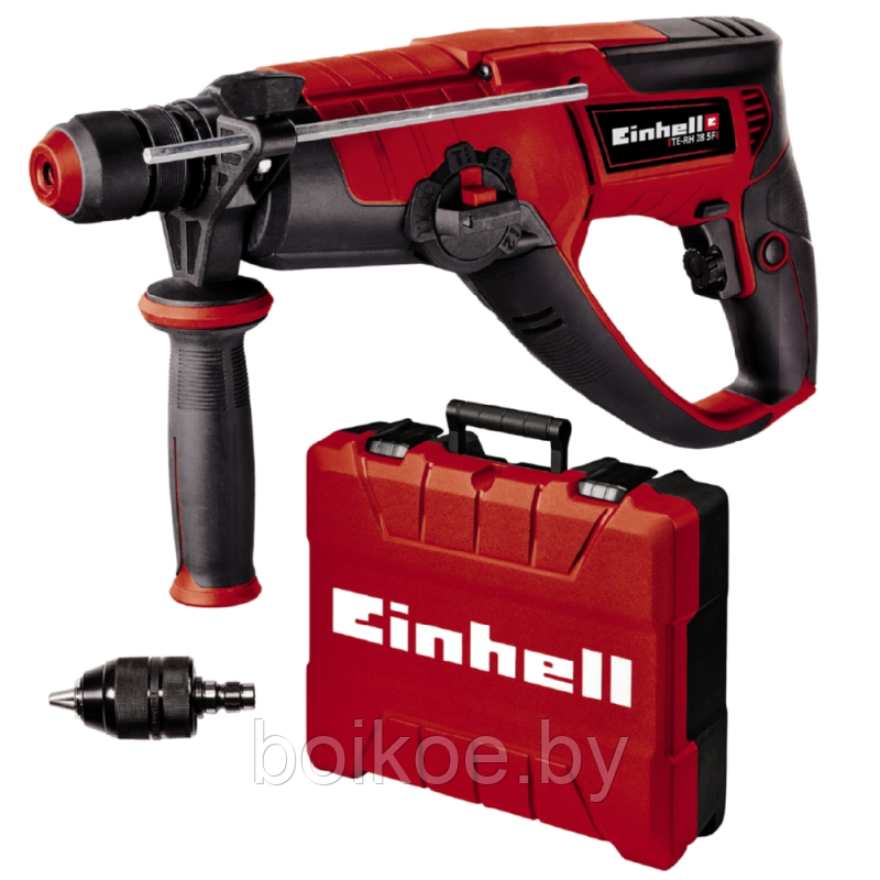 Перфоратор Einhell TE-RH 28 5F (950 Вт, SDS+, 28 мм, 3 Дж) - фото 2 - id-p99003218