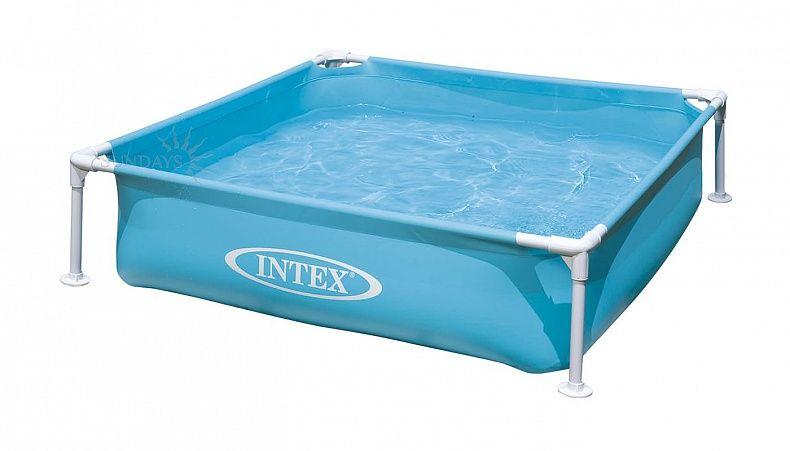 Каркасный детский бассейн Intex Mini 57173NP 122х122х30 см