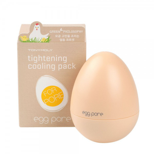 Маска для сужения пор Egg Pore Tightening Cooling - фото 3 - id-p99043681