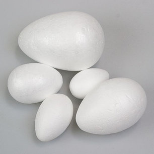 Яйцо пенопластовое (ассортимент размеров)