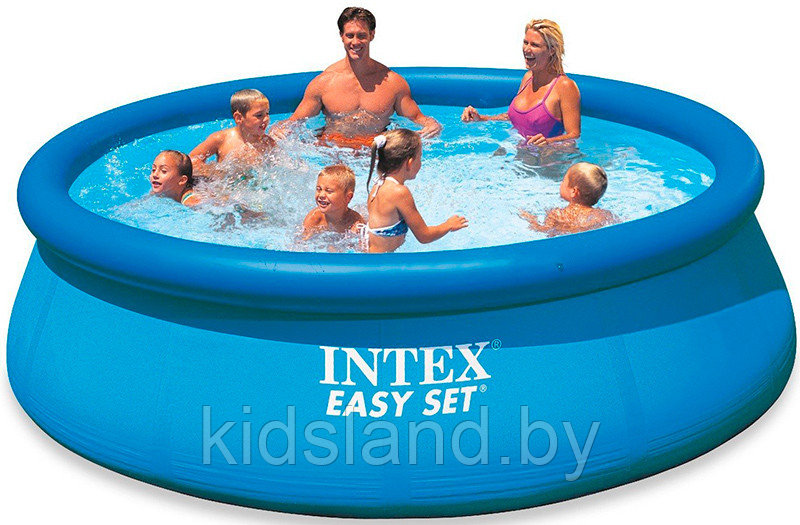 Надувной бассейн 396x84см, Intex Easy Set 28143