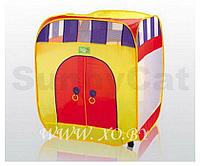 Детская игровая палатка "Домик большой", арт. 5033 (игрушка для мальчиков и девочек старше 2-3 лет, для игр
