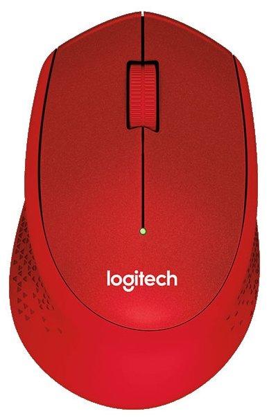 Мышь Logitech M330 Silent Plus (красный) [910-004911] - фото 1 - id-p99101807