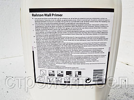 Праймер (грунт) для абсорбирующих и пористых основ Ralston Wall Primer, 5 л, фото 3