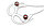Спортивные наушники с крючком на ухо 1.2 м Белые, фото 6