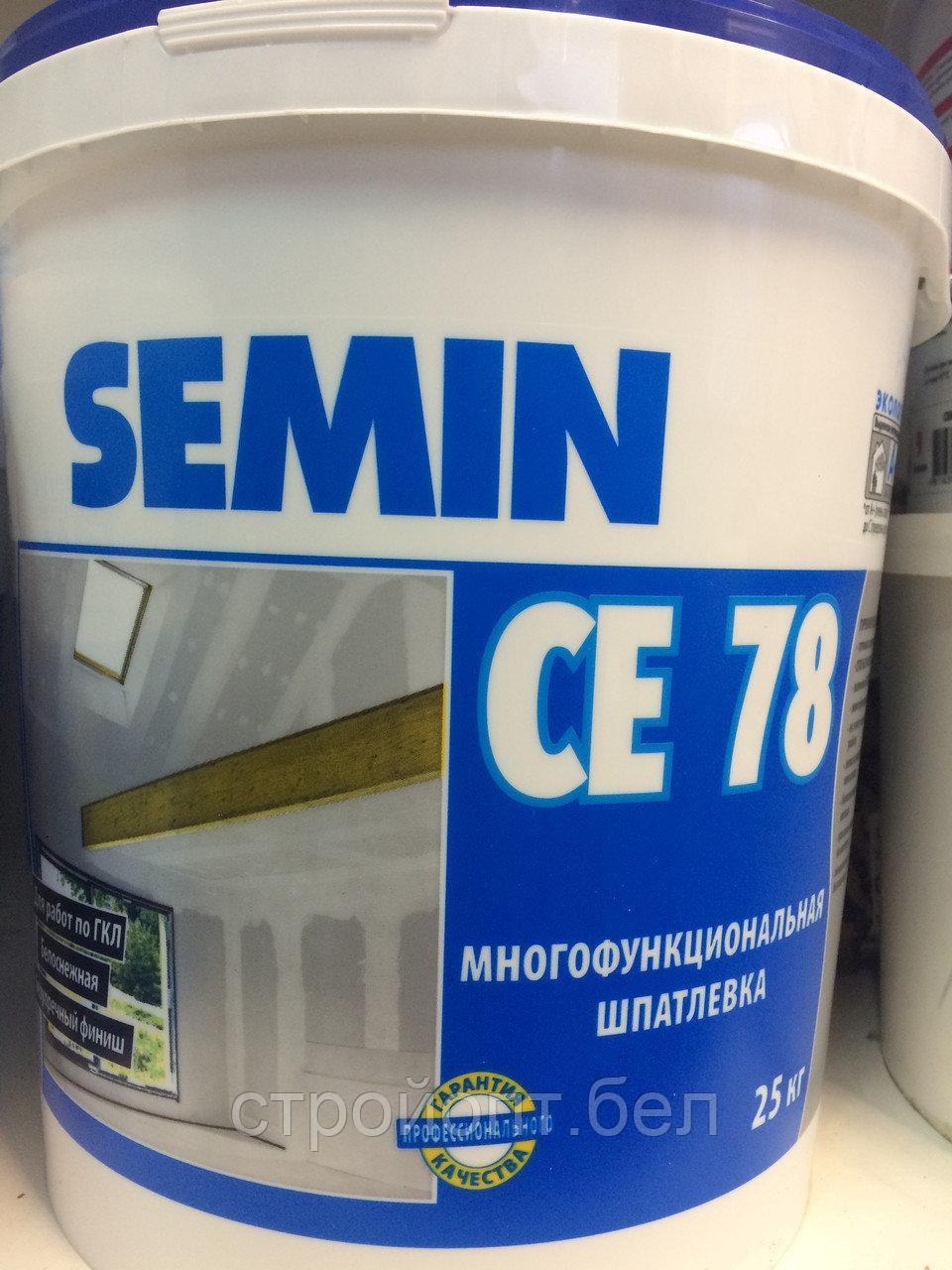 Шпатлевка финишная универсальная Semin СЕ-78 (blue cover), 25 кг - фото 2 - id-p75484754