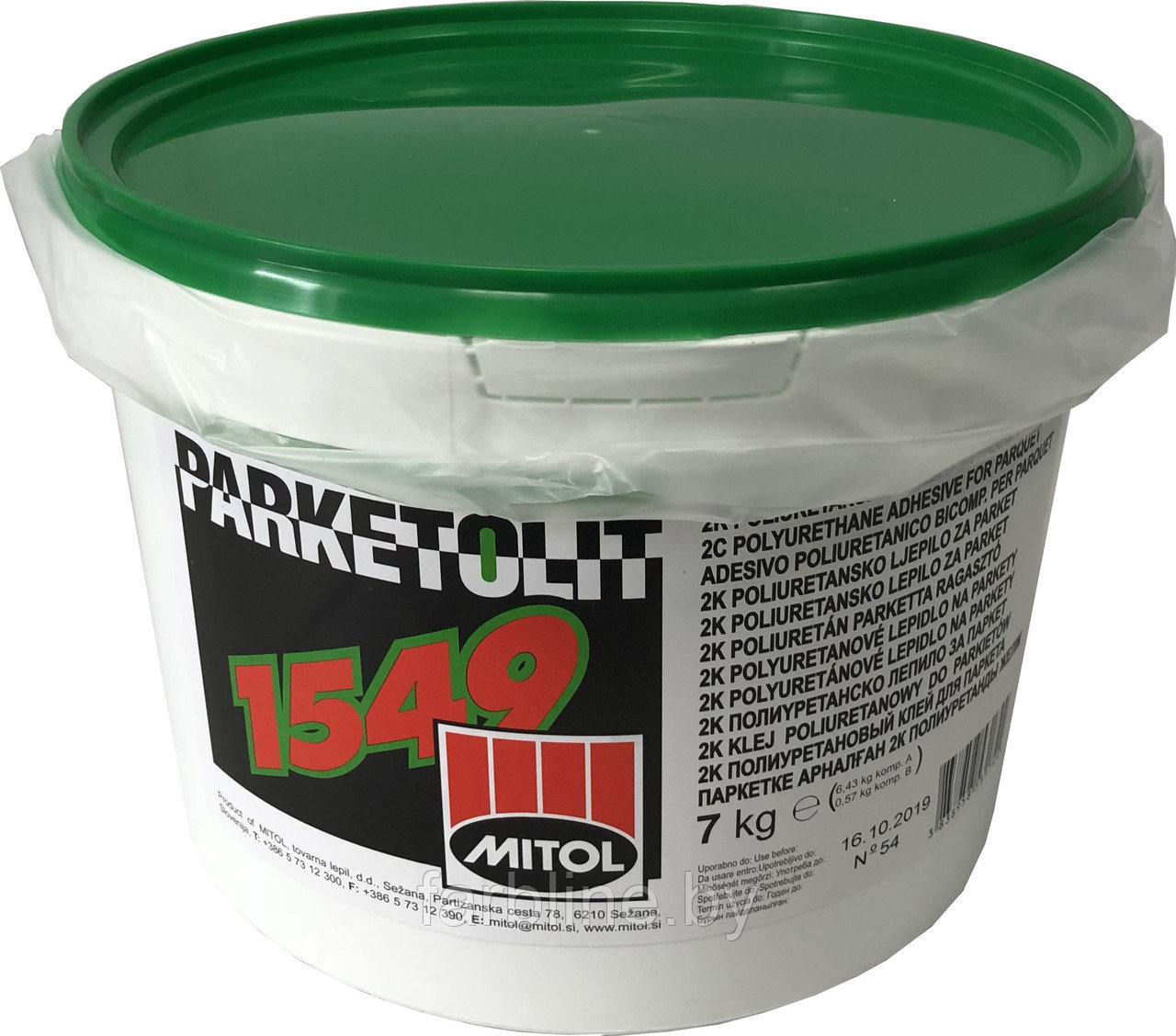 Двухкомпонентный эпоксидно-полиуретановый клей для паркета PARKETOLIT 1549 (Упаковка  14 кг.)