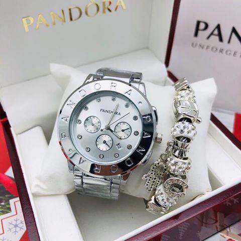 Часы женские Pandora (Пандора) PR-2677 (комплект)