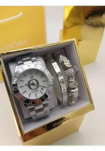 Часы женские Pandora (Пандора) PR-2673 (комплект) - фото 1 - id-p99141247