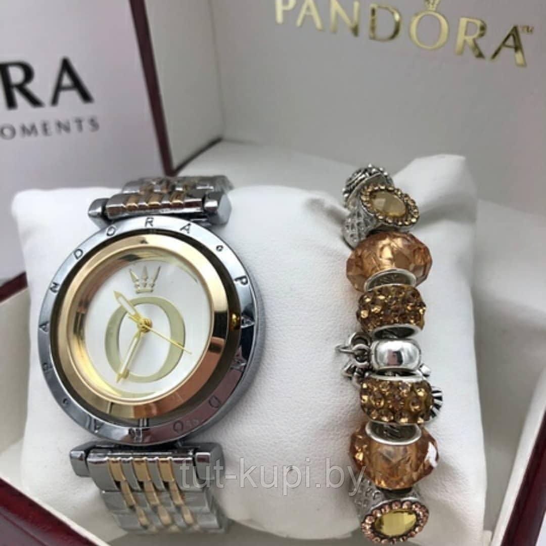 Часы женские Pandora (Пандора) PR-2669 (комплект) - фото 1 - id-p99141251