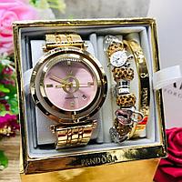 Часы женские Pandora (Пандора) PR-2660 (комплект)