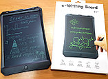 Электронный графический планшет для записей и рисования 11 дюймов LCD цветной KX11 черный, фото 2
