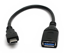 Кабель-адаптер 5bites TC304-02OTG USB3.0 / AF-CM / 0.2M