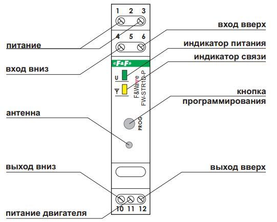 Реле управления роллетами Евроавтоматика ФиФ FW-STR1D-P - фото 4 - id-p99161293