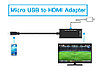 Переходник кабель MHL Micro USB - HDMI, фото 3