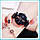 Стильные женские часы Hannah Martin на магнитном ремешке Ультрамарин, фото 3