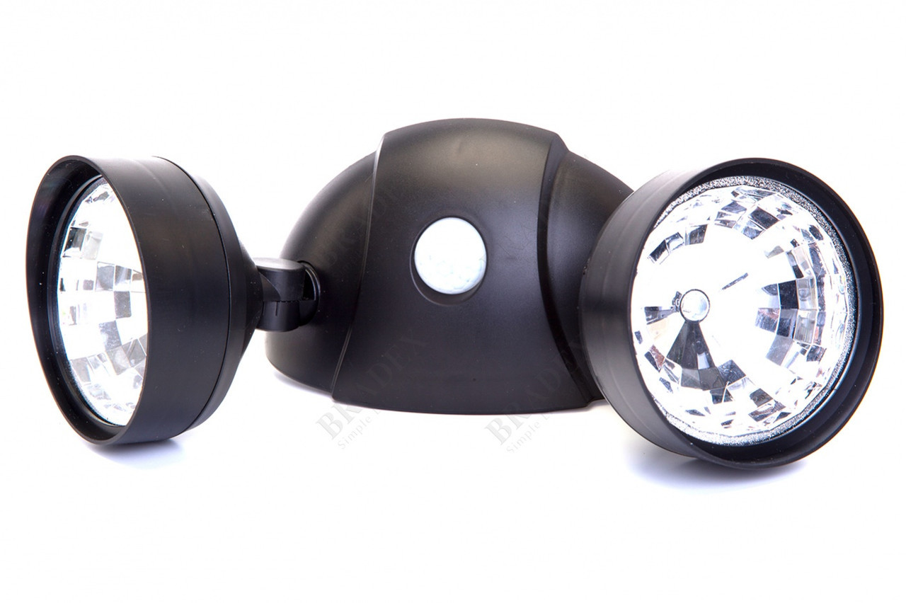 Портативный светильник с двумя спотами и датчиком движения - фото 2 - id-p99170599