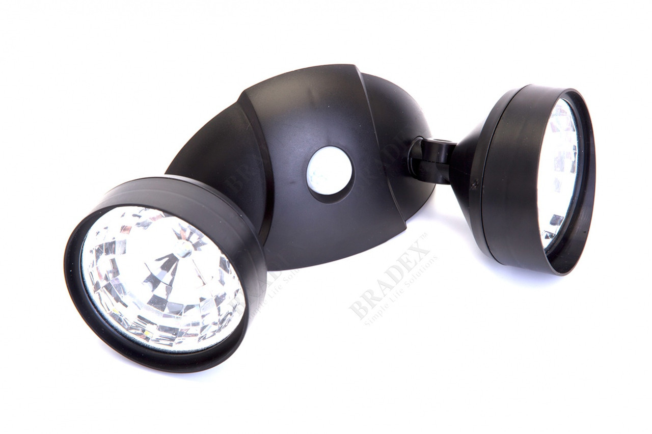Портативный светильник с двумя спотами и датчиком движения - фото 4 - id-p99170599