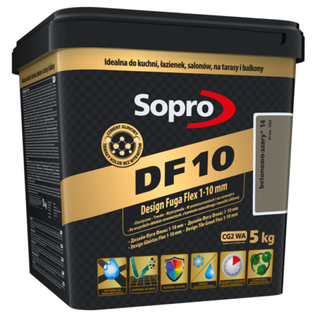 Sopro DF 10 – Эластичная затирка (фуга) для швов 5 кг