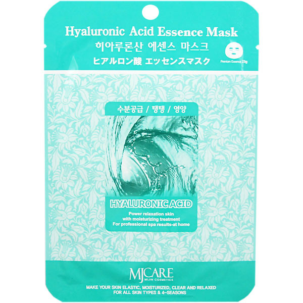 "Mijin"  Маска тканевая гиалуроновая кислота Hyaluronic Acid Essence Mask 23гр