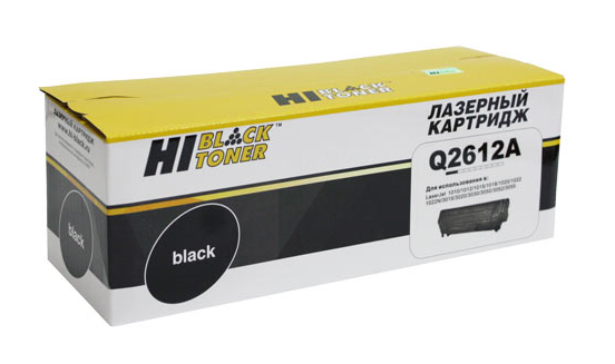 Картридж Hi-Black для HP LJ 1010/1020/3050, 2K (HB-Q2612A) - фото 1 - id-p99173096