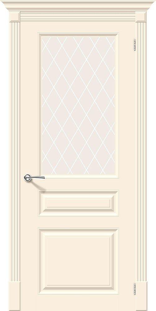 Скинни-15.1 Cream White Crystal