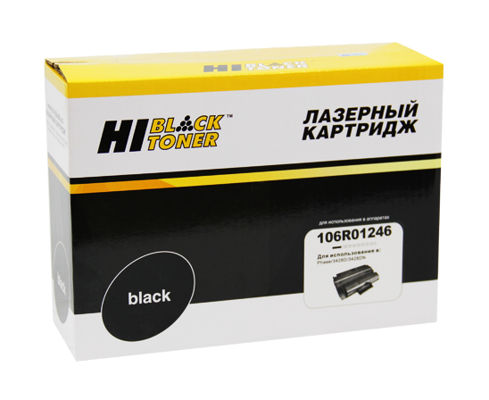 Картридж Hi-Black для Xerox Phaser 3428D/3428DN, 8K, с чипом (HB-106R01246)