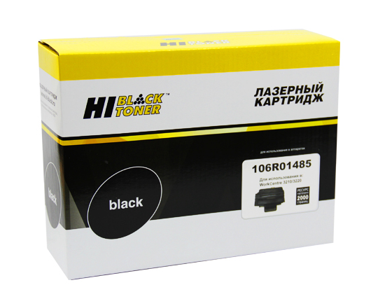 Картридж Hi-Black для Xerox WC 3210/3220, 2K, с чипом (HB-106R01485) - фото 1 - id-p99192371