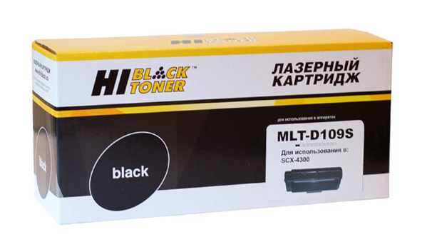 Картридж Hi-Black для Samsung SCX-4300/4310/4315, 2K, с чипом (HB-MLT-D109S) - фото 1 - id-p99194813