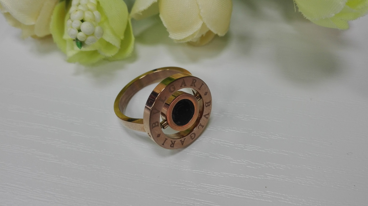 Стильное кольцо BULGARI - фото 1 - id-p92919497