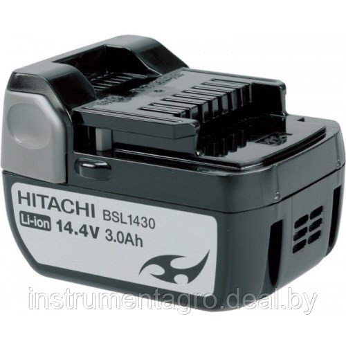 Аккумулятор, Li-ion, 14.4V, 3.0AН Hitachi (Подходит ко вcей линеке 14,4 акк.слайд. типа Hitachi) - фото 1 - id-p99139085