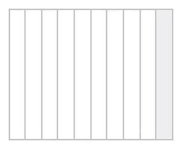 Решетка Vitella 10 (50х400 мм)