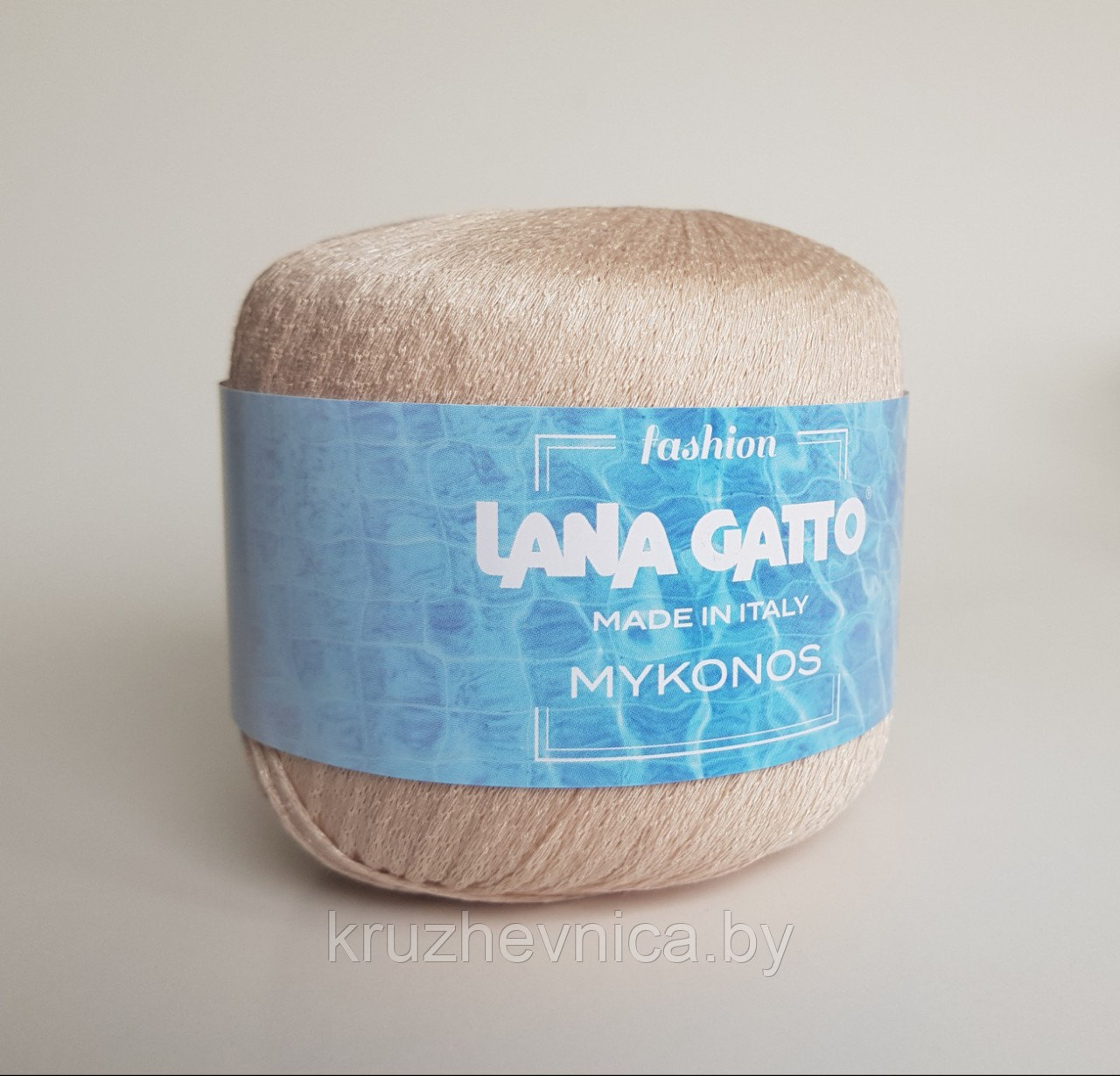 Пряжа Lana Gatto Mykonos (91% вискоза, 9% полиэстер), 50г/150м, цвет 8637, фото 1