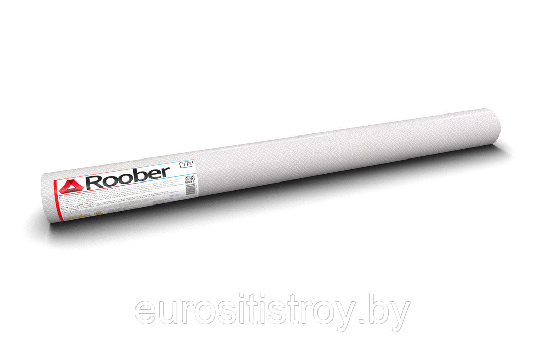 Roober ТИП А - Ветрозащитная паропроницаемая мембрана, плотность 60гр./м.кв. рулон 60м.кв.