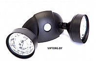 Портативный светильник с двумя спотами и датчиком движения, фото 1