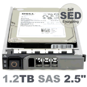 Жёсткий диск 400-AHTR Dell 1.2TB 12G 10K 2.5 SED FIPS SAS w/G176J