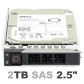 Жёсткий диск 400-ATJU Dell G14 2TB 12G 7.2K 2.5 SAS w/DXD9H
