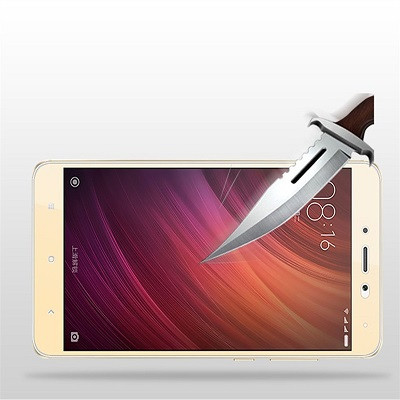 Защитное стекло Aiwo Full Screen Cover 0.33 mm Gold для Xiaomi Redmi Note 4X - фото 4 - id-p99245034