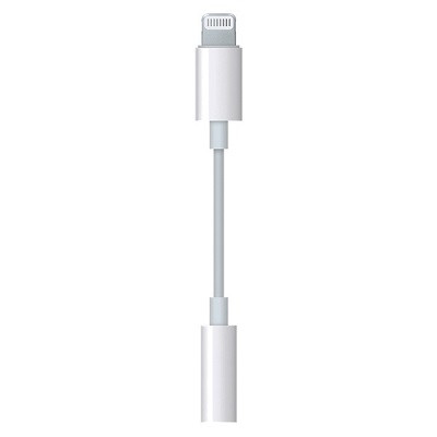 Переходник для iPod, iPhone, iPad Apple Lightning to 3.5mm Headphone Adapter (MMX62ZM/A) - фото 1 - id-p99245038